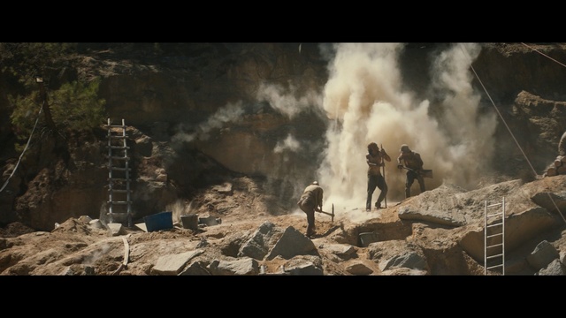 Video Reference: geological phenomenon, screenshot, sky, rock, formation, smoke