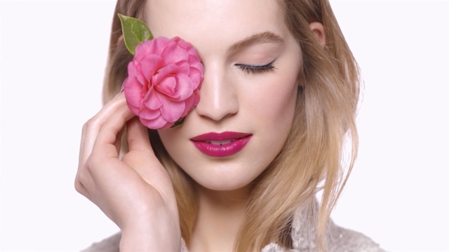 Video Reference: Face, Lip, Hair, Skin, Cheek, Pink, Beauty, Nose, Chin, Head, Person