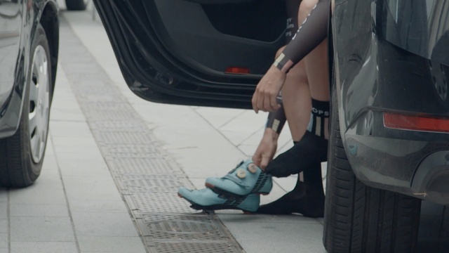 Video Reference: car, motor vehicle, vehicle, tire, vehicle door, mode of transport, automotive tire, automotive design, automotive exterior, automotive wheel system, Person