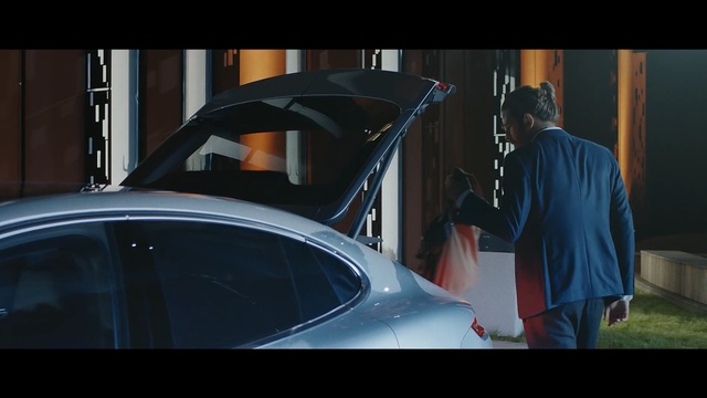 Video Reference: Vehicle, Car, Automotive design, Vehicle door, Automotive exterior, Mid-size car, Automotive window part, Person