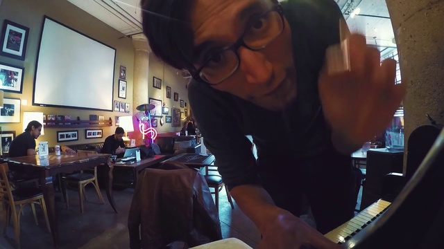 Video Reference: Arm, Fun, Restaurant, Photography, Selfie, Hand, Eyewear, Glasses, Musician