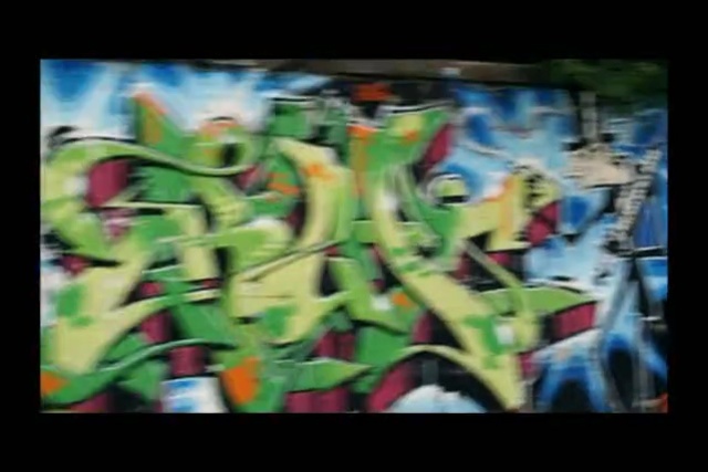 Video Reference: Modern art, Graffiti, Art, Painting, Visual arts, Mural, Font, Street art, Illustration, Plant