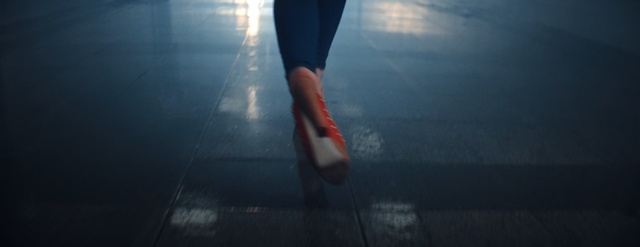 Video Reference: Leg, Sky, Blue, Footwear, Human leg, Light, Cloud, Reflection, Shoe, Water