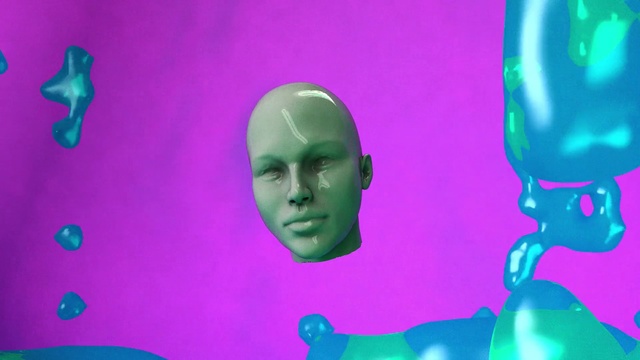 Video Reference: Green, Violet, Purple, Magenta, Fictional character, Art, Illustration, Graphic design