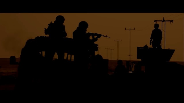 Video Reference: Black, Silhouette, Sky, Soldier, Darkness, Photography, Backlighting, Night, Evening, Person