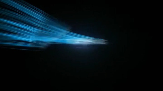 Video Reference: Blue, Light, Sky, Darkness, Atmosphere, Line, Electric blue, Space, Technology, Night