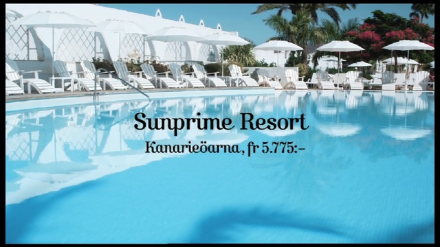 Video Reference: water, swimming pool, leisure, resort, vacation, tourism, resort town, leisure centre, sky