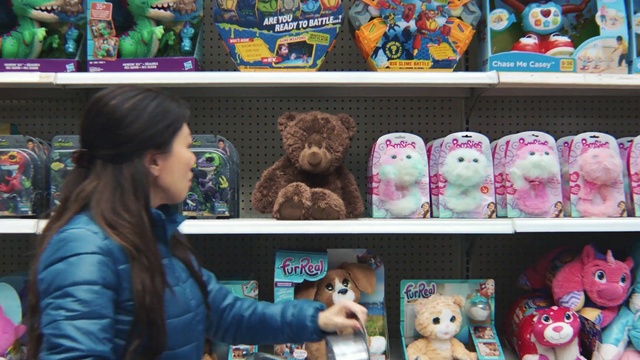 Video Reference: toy, product, fun, play, child, toddler, Person