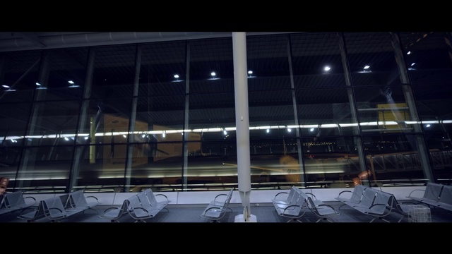 Video Reference: Black, Architecture, Light, Daylighting, Snapshot, Urban area, Darkness, Metropolitan area, Night, Iron