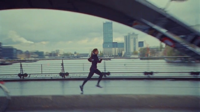 Video Reference: Snapshot, Running, Sky, Recreation, Photography, Line, Pedestrian, Architecture, Fun, Athletics, Person