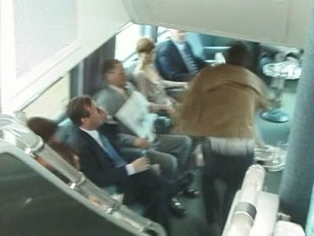 Video Reference: mode of transport, room, structure, passenger, product, girl, fun