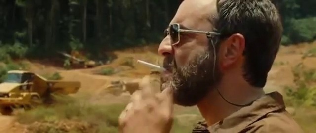 Video Reference: Hair, Nose, Eyewear, Facial hair, Beard, Glasses, Smoking, Human, Tree, Mouth