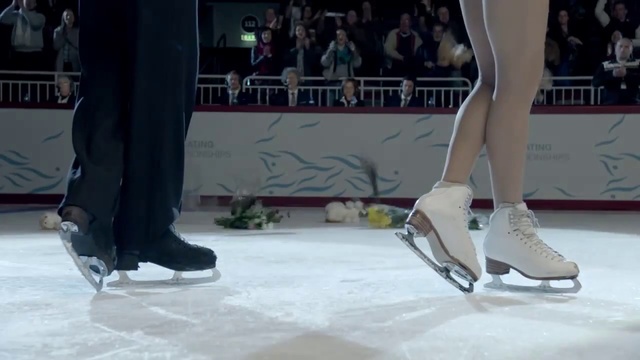 Video Reference: Figure skate, Ice skating, Footwear, Ice skate, Leg, Figure skating, Skating, Ice rink, High heels, Shoe