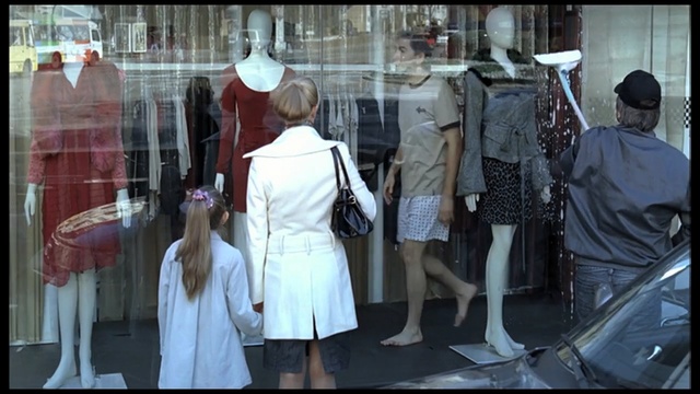 Video Reference: Mannequin, Display window, Fashion, Boutique, Dress, Costume design, Doll, Fashion design, Retail, Display case