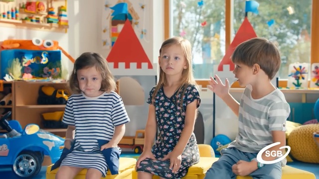 Video Reference: Child, Kindergarten, Play, Toddler, School, Room, Leisure, Fun, Party, Recreation, Person