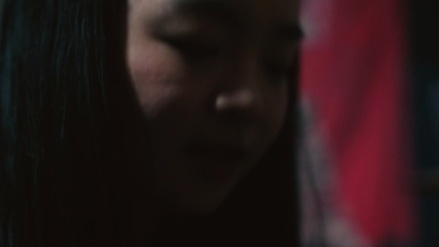 Video Reference: Face, Black, Hair, Lip, Nose, Red, Cheek, Eyebrow, Darkness, Head