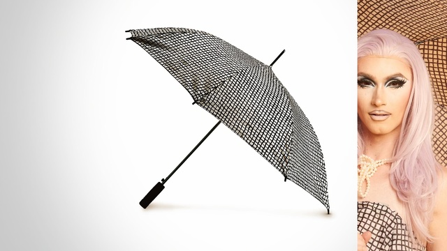 Video Reference: Umbrella, Fashion accessory, Beauty, Eyebrow, Line, Headgear, Hair accessory, Person, Accessory, Woman, Holding, Lady, Rain, Posing, Sitting, Girl, Young, White, Wearing, Female, Black, Standing, Head, Table, Clock, Sketch, Design