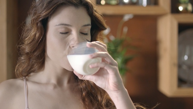 Video Reference: Face, Nose, Lip, Drinking, Skin, Beauty, Water, Mouth, Dairy, Drink