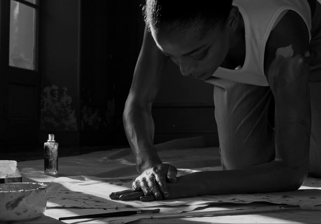 Video Reference: Black, Black-and-white, Monochrome, Photography, Human, Hand, Monochrome photography, Leg, Still life photography, Room