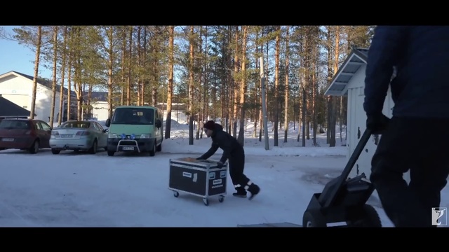 Video Reference: Snow, Mode of transport, Winter, Vehicle, Tree, Footwear, Car, Ice, Photography, Rolling