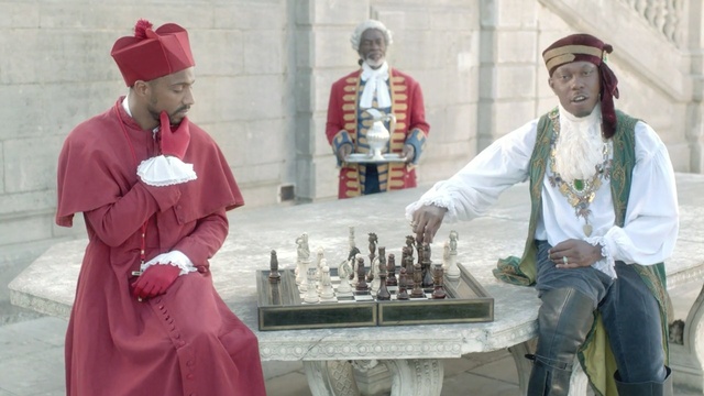 Video Reference: tradition, pope, temple, recreation, bishop, clergy, Person