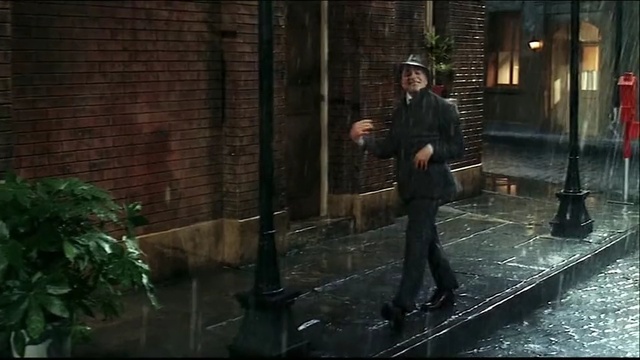 Video Reference: tree, darkness, street, screenshot, Person