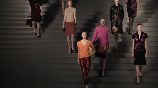 Video Reference: Fashion, Runway, Fashion model, Fashion show, Fashion design, Pink, Human, Fun, Event, Dress