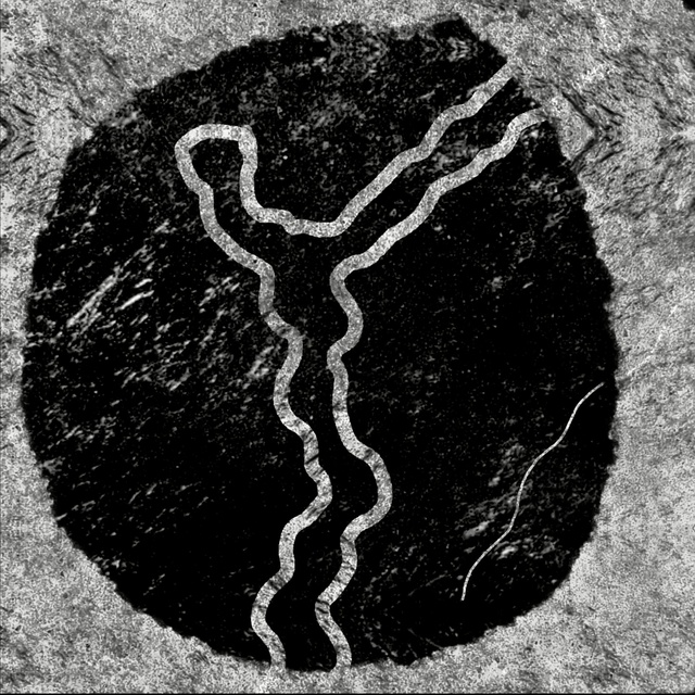 Video Reference: black and white, monochrome photography, photography, monochrome, rock, organism, circle, font, stock photography, Person