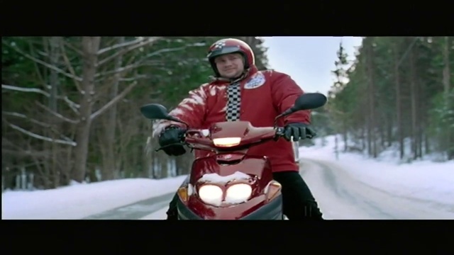Video Reference: Snow, Vehicle, Fun, Winter, Snowmobile, Personal protective equipment, Scooter, Recreation, Person