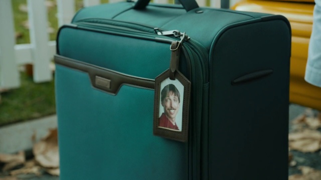 Video Reference: Hand luggage, Baggage, Suitcase, Turquoise, Teal, Bag, Luggage and bags, Briefcase, Travel