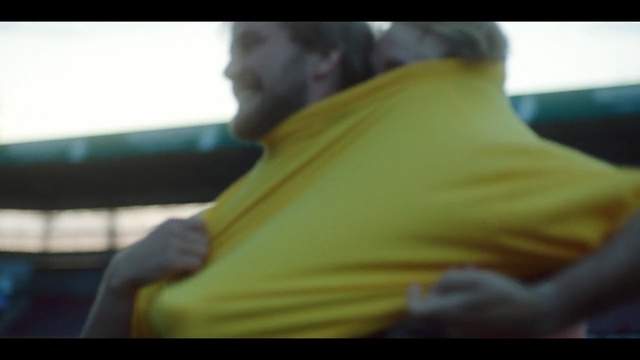 Video Reference: Yellow, Photograph, Shoulder, Snapshot, Arm, Neck, Joint, Hand, Human, Sitting