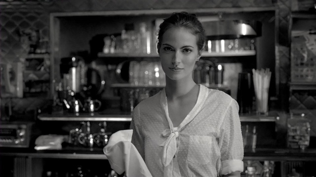 Video Reference: photograph, black and white, monochrome photography, photography, snapshot, girl, monochrome, film noir, Person