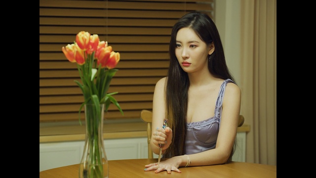 Video Reference: Beauty, Lady, Flower, Floral design, Flower Arranging, Plant, Vase, Floristry, Sitting, Photography, Person
