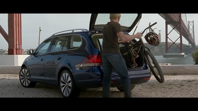 Video Reference: car, motor vehicle, vehicle, family car, transport, mode of transport, vehicle door, technology, automotive design, volkswagen, Person
