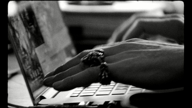 Video Reference: black, photograph, black and white, monochrome photography, photography, hand, arm, muscle, monochrome, finger, Person