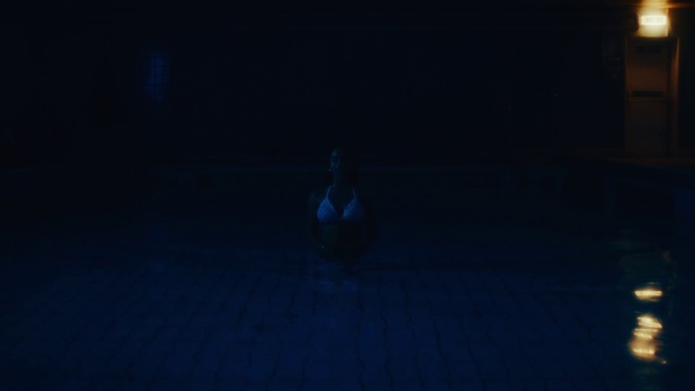 Video Reference: Blue, Black, Darkness, Cobalt blue, Light, Green, Sky, Azure, Electric blue, Atmosphere