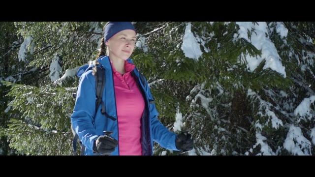 Video Reference: Winter, Adventure, Snow, Wilderness, Backpacking, Jacket, Tree, Recreation, Hiking, Mountaineering