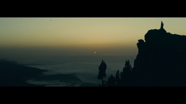 Video Reference: Sky, Nature, Black, Atmospheric phenomenon, Horizon, Atmosphere, Cloud, Calm, Morning, Sunrise