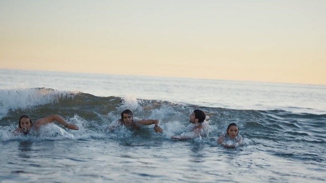 Video Reference: wave, sea, wind wave, vacation, ocean, coastal and oceanic landforms, fun, sky, surface water sports, tourism