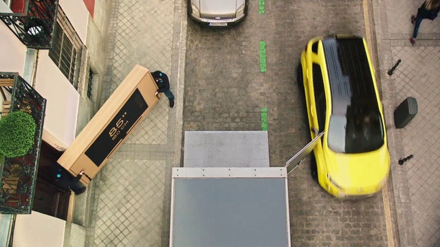 Video Reference: Yellow, Automotive design, Floor, Vehicle, Flooring, Car