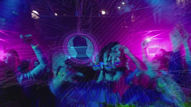Video Reference: Violet, Purple, Light, Magenta, Disco, Music, Psychedelic art, Nightclub, Event, Graphic design