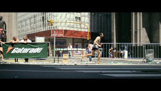 Video Reference: urban area, recreation, sports, fun, competition, city, athletics, pedestrian, competition event, street