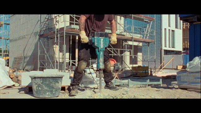Video Reference: Construction worker, Construction, Blue-collar worker, Scaffolding