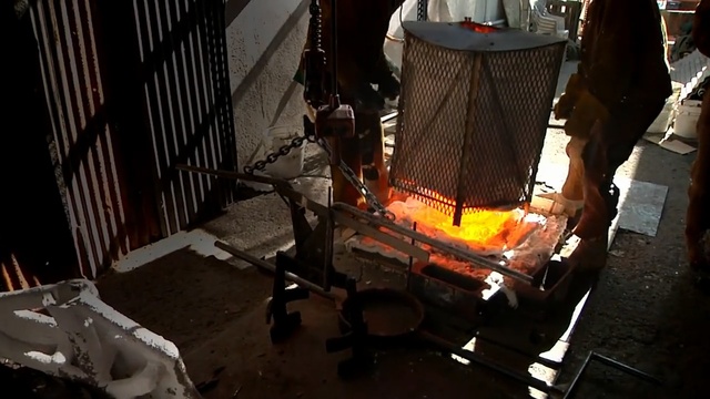 Video Reference: industrial, fire, fabric