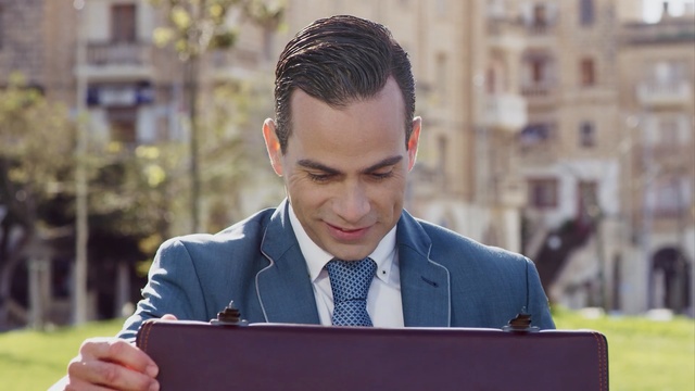 Video Reference: white collar worker, student, businessperson, job, Person