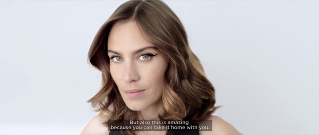 Video Reference: beauty, cheek, model, fashion model, girl, brown hair, photo shoot, long hair, hair coloring, Person