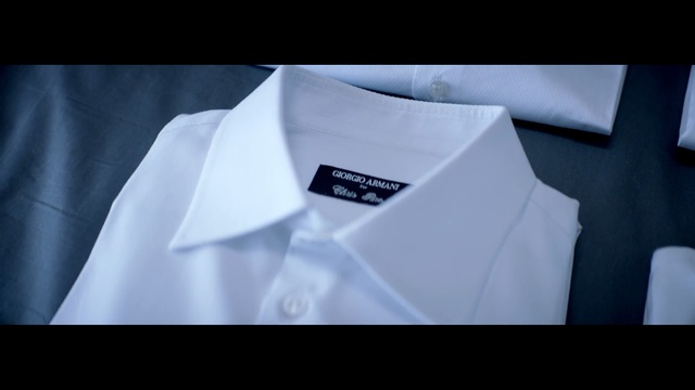 Video Reference: blue, white, sleeve, product, dress shirt, t shirt, collar, shirt, product, formal wear