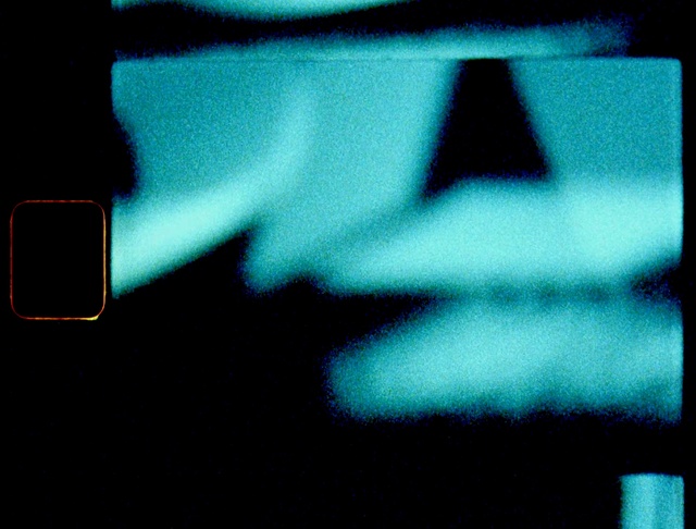 Video Reference: Blue, Turquoise, Electric blue, Shadow, Monitor, Television, Screen, Sitting, Computer, Remote, Abstract, Light, Art