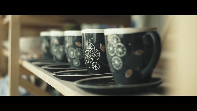 Video Reference: cup, coffee cup, cup, coffee, still life photography, font, drink, espresso, tableware, still life, Person