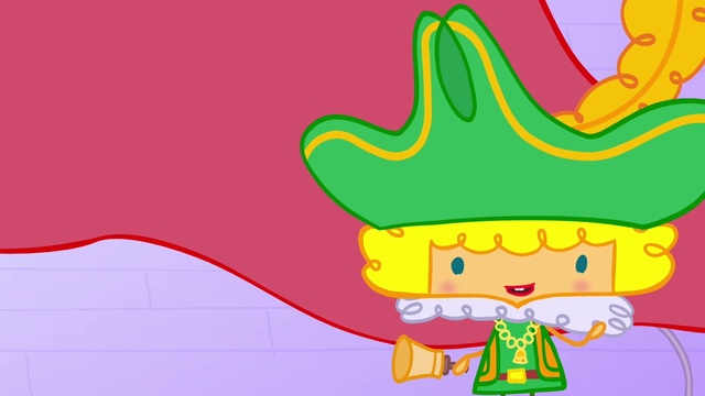 Video Reference: Facial expression, Smile, Organism, Gesture, Happy, Cartoon, Pink, Art, Font, Fictional character